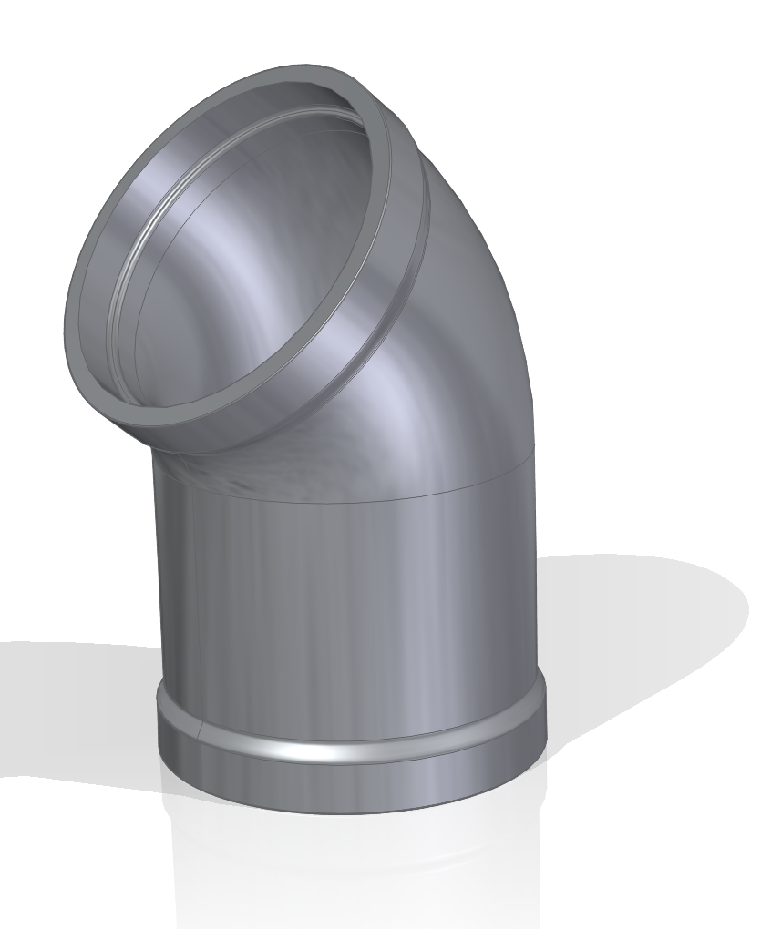 Gussbogen DN250 Typ 1